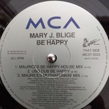12inch UK盤/MARY J BLIGE BE HAPPY_画像4
