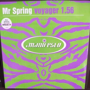 12inch UK盤/MR SPRING VOYAGER 1.56