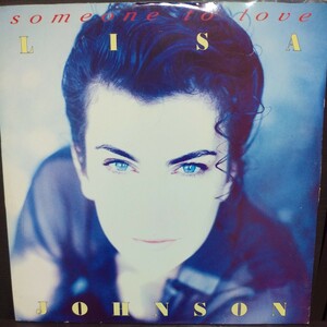 12inch イタリア盤/LISA JOHNSON SOMEONE TO LOVE