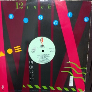 12inch イタリア盤/MALCOLM J. HILL DON'T MAKE ME CRY