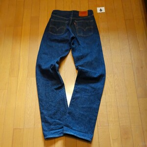 美品 リーバイス 503B XX 濃紺 赤耳 チェーンステッチ 裾上げ無し LEVIS