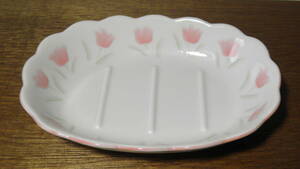 LOREN　Andre Richard せっけん皿　ソープディッシュ　陶器　日本製　ビンテージ　　