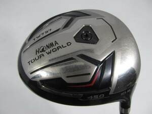 【格安スタート】【返品OK】中古良品 TOUR WORLD (ツアーワールド) TW737 450 ドライバー 1W VIZARD EX-C 55 10.5 S