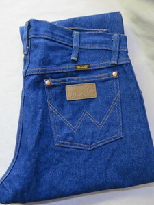 *.. eyes wrangler 13MWZ W32 Denim jeans zipup rare records out of production *
