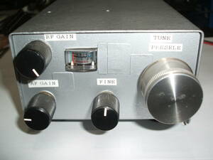 3MHz~12MHz 短波受信機　ＡＭ－ＳＳＢー（ＣＷ）受信機　自作　動作品