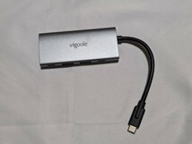 vigoole 4ポートUSB Cハブ10Gbps USB 3.1/3.2 Gen 2 SuperSpeed USB 10Gbps準拠 2x Type-Cポート/2x Type-Aポート10Gbpsデータ伝送速度搭載_画像3