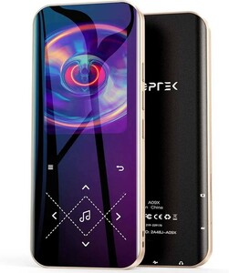 AGPTEK MP3プレーヤー Bluetooth5.3 内蔵32GB 大容量 ウォークマン 2.4インチ大画面 ロスレス音質 48H音楽再生時間 音楽プレーヤー