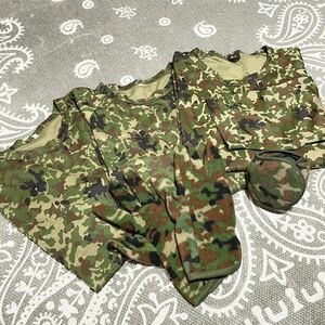 陸上 自衛隊★military Tshirt ミリタリー Tシャツ★まとめ 売り セット 販売 迷彩服 戦闘服 耳当て 手袋 サバゲー コスプレ メンズ 3L