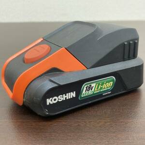 KOSHIN 18V 2.0Ah リチウムバッテリー PA-332 純正 急速充電器 PA-430 蓄電池 電動工具 工進 コーシン バッテリーのみ
