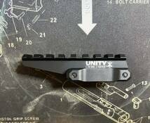 実物 Unity tactical FAST Optic Riser mount ライザーマウント ブラック　eotech トレポンなどに！_画像7