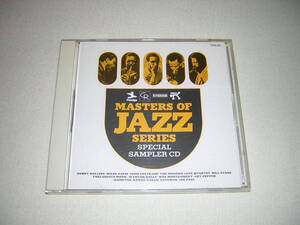 プロモ盤　ＣＤ　MASTERS OF JAZZ SERIES　スペシャルサンプラーCD　マスターズ・オブ・ジャズ　非売品