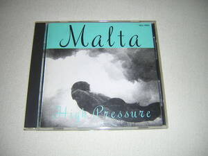 プロモ盤　ＣＤ　MALTA　HIGH PRESSURE　非売品　サンプル