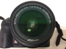 ■1297　PENTAX ペンタックス K-5 SMC PENTAX-DA 3.5-5.6 18-55mm デジタル一眼レフカメラ 動作未確認_画像8