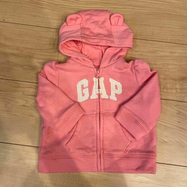 GAP くま耳パーカー　3-5month