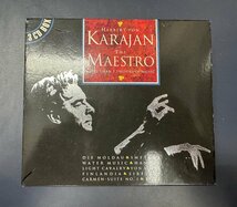 C2459 ; 蘭 輸入 3CD BOXセット Herbert von Karajan / The Maestro (Disky HR 700062) カラヤン_画像1