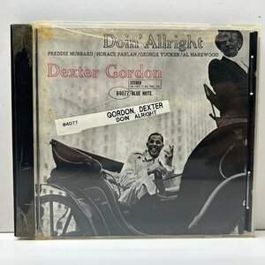 C2509 ; Dexter Gordon / Doin' Allright / デクスター・ゴードン / ドゥーイン・オールライト/ Blue Note CDP 7 84077 2