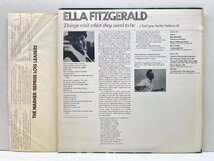 良好!! 初版 W無し USオリジ ELLA FITZGERALD Things Ain't What They Used To Be ('71 Reprise) Norman Granzプロデュース 名演 Sunny 他_画像2