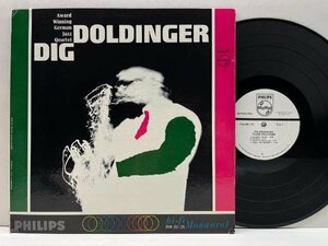 良好!! 白プロモ MONO 深溝 USオリジナル KLAUS DOLDINGER Dig Doldinger ('63 Philips) ワンホーンもの w/Ingfried Hoffmann, Klaus Weiss