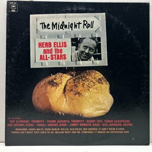 美盤!! 国内 JPNプレス HERB ELLIS and THE ALL-STARS The Midnight Roll ('77 Epic) w/ Roy Eldridge, Ray Bryant ハーブ・エリス