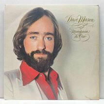 良好盤!! 初版 JC規格 USオリジナル DAVE MASON Mariposa De Oro ('78 Columbia) 1マト＆英番1桁 ゴフィン&キング作の名曲など収録_画像1