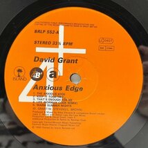 '90年 オリジナル【UKネオソウル・ファンク～アシッドジャズ】DAVID GRANT The Anxious Edge (4th & Broadway) Norman Cook Remix 収録_画像3