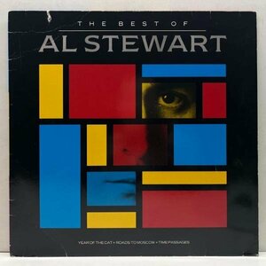 【全11曲収録のベスト盤】良好!! EUオリジナル AL STEWART The Best Of ～ ('85 RCA) Year of the Cat, On the Border など収録 LP