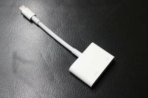 [現行モデル] Apple純正 Lightning to Digital AV Adapter A1438 MD826AM/A iPhone iPad ライトニング デジタルAV アダプタ A