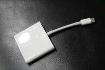 [中古動作品] Apple純正 USB-C Digital AV Multiport Adapter A1621 MJ1K2AM/A_画像1