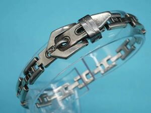 【1470】Leda SILMA SPORTS シルバー ゲルマニウム ブレスレット 長さ最長20cm レダシルマ silver Germanium TIA 