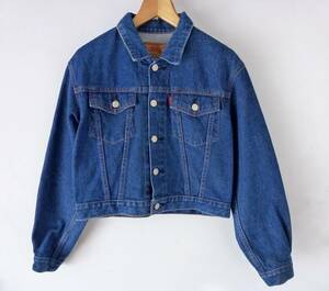 良品 90s ヴィンテージ 日本製 Levi's リーバイス W7505-0217 ジージャン/デニムジャケット Gジャン Mサイズ 即決あり！