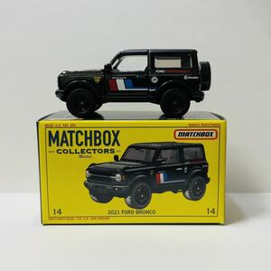 ルース品MATCHBOX 2021 フォード ブロンコ ミニカー マッチボックス コレクターズ