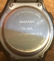 SS-2507■送料込■YAMASA DEMOA MANPO デジタル 万歩計 歩数 健康 スポーツ 防水 アンティーク レトロ 39g●ジャンク扱い/くATら_画像10