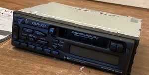 TT-1582■送料込■ケンウッド KENWOOD dynamic boost カーステレオ カセット CASSETTE RECEIVER 車 自動車 RX-290 ●ジャンク扱い/くGOら