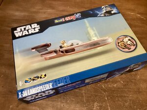 TT-1589# including carriage # Star Wars STARWARS X-34 LANDSPEEDER Revell Revell fighter (aircraft) space ship model plastic model 334g* unused goods /.GO.