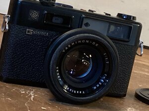 TT-1601■送料込■ ヤシカ YASHICA ELECTRO 35 GT YASHINON DX 1:1.7 f=45ｍｍ カメラ 728g●レンズ曇りあり●ジャンク扱い/くGOら