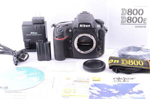 [美品] Nikon D800 Body 36.3 MP Digital SLR Camera ニコン デジタル 一眼レフ カメラ ボディ NB-00145