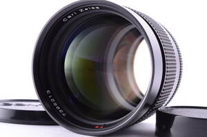 [極上美品] CONTAX Plannar 85mm f/1.4 T* MMJ Carl Zeiss MF Prime Lens コンタックス 一眼レフ カメラ 単焦点 レンズ NL-00458