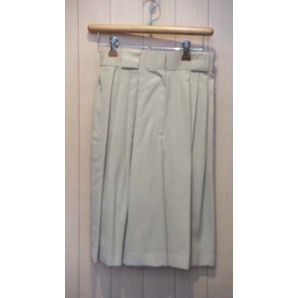 ★☆ 日本製! 高品質!ミセス!キュロット・スカート クリーム色 サイズ M (スカート風) 裏地付き 9,800円の品☆★