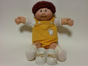 トミー 全長30㎝ キャベッジパッチキッズ キャベツ畑 人形 Cabbage Patch Kids Tomy toy Japan ver 1983　部品取・改造などで… 