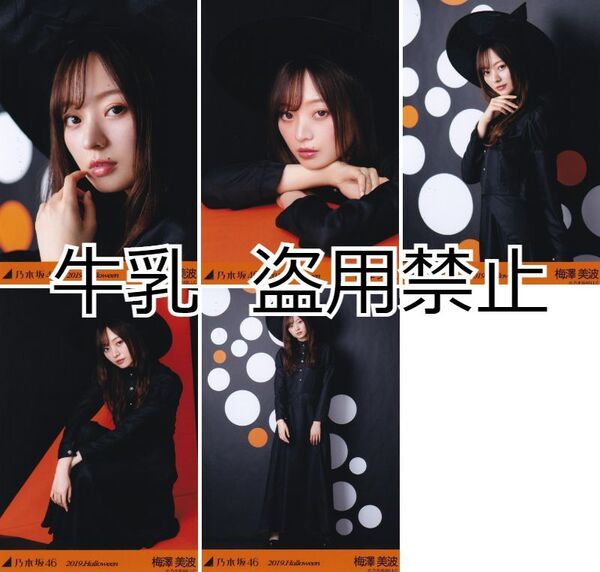 梅澤美波 生写真 コンプ 乃木坂46 ハロウィン 2019