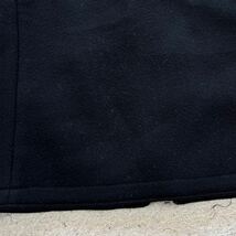 ポールスミス【極上のカシミヤ・カーフレザー】Paul Smith jeans ジャケット　コート　アウター　切り替え　カシミア　ブラック　黒_画像9