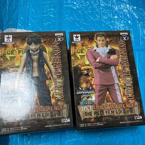 ワンピース　dxf grandline men vol.1 ルフィ テゾーロ　全2種セット　新品　未開封　箱痛み有り