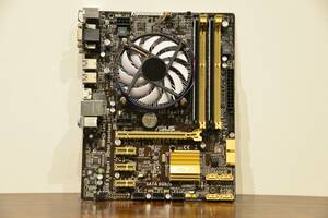 ASUS　H87M-E(LGA1150) + Intel Core i5 4570 + UMAX 4GBメモリ2枚 +Ainex薄型静音FAN　セット　NC/NR