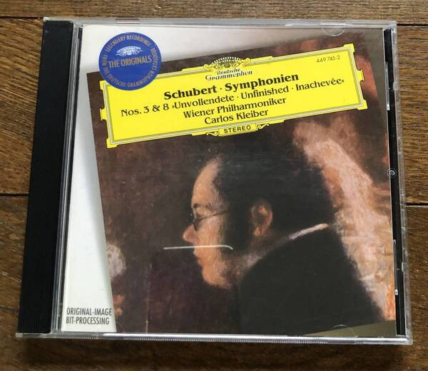 CD-Jan / DG / K.Kleiber・Wiener Philharmoniker / SCHUBERT_Symphonien Nos.3 & 8「Unfinished」