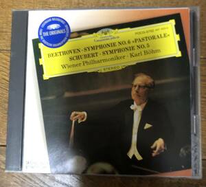 CD-Jan / DG / カール・ベームウィーンフィル / ベートーヴェン_交響曲第６番「田園」、シューベルト_交響曲第４番