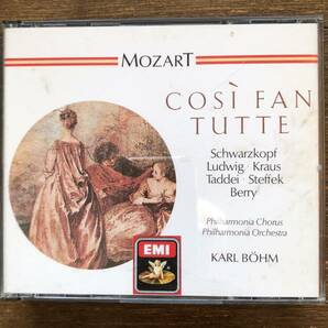 3CD-Jan / EMI Records / E.Schwarzkopf (sopran) C.Ludwig (alt) BOHM・Phiharmonia Or & Chorus / MOZART_COSI FAN TUTTE