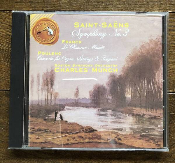 CD-Jan / 米RCA Victor / Berj Zamkochian (organist), Munch・Boston SO / SAINT-SAENS_Symphony No.３ (&#34;Organ&#34;) etc 