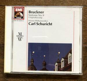 CD-Jan / 英 EMI / Cari Schuricht・Wiener Philharmoniker / BRUCKNER_Sinfonie No.９ (Originalfassung)