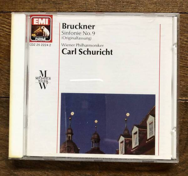CD-Jan / 英 EMI / Cari Schuricht・Wiener Philharmoniker / BRUCKNER_Sinfonie No.9 (Originalfassung)