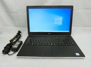 ◇DELL Inspiron 3580 Corei3 8145U/2.10GHz/M.2 SSD 128GB＋SATA HDD 1TB/メモリ8GB/Windows10 Home◇